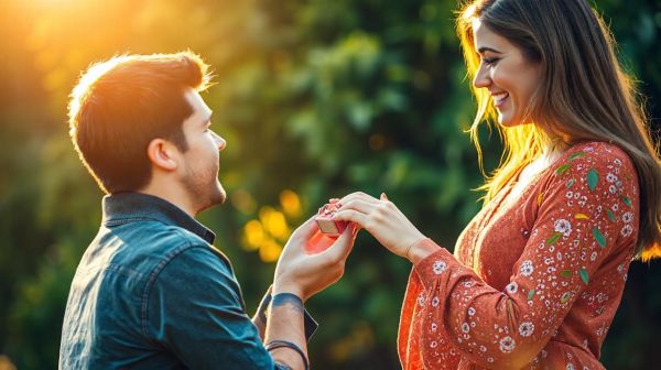 Comment rendre votre demande en mariage inoubliable en 5 étapes